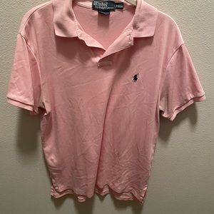 Polo Ralph Lauren pink polo shirt medium